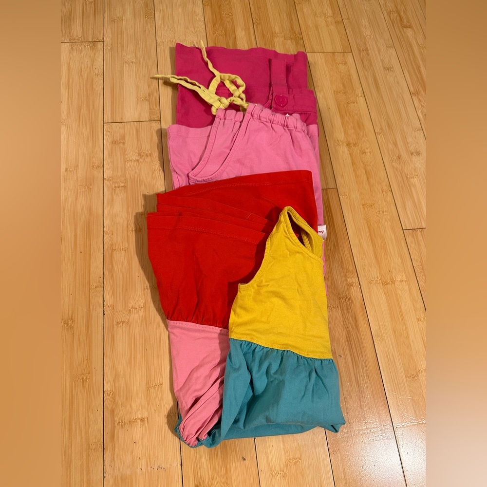 A bundle of 3 dresses. Size 6 or 120cm